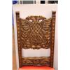 Image 2 : ***(4) Georgian Style Wood Dining Room Chairs w/ Carved Eagle - 46" H - Some Wear