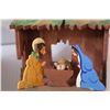Image 2 : Wood Nativity Scene - Made in West Germany