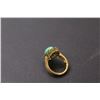 Image 3 : ^ Green Crhysophrase Peridot Ring - Size ?