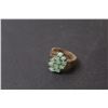 Image 2 : ^ Sterling Silver Emerald Ring - Size?