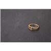 Image 1 : ^ 10K Gold Heart Ring w/Solitaire Diamond