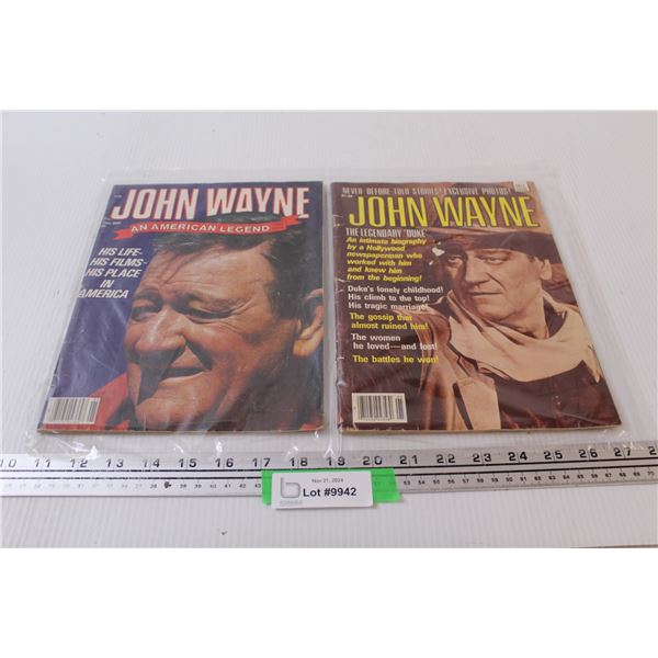 (2) John Wayne Magazines