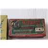 Image 3 : (2) Collector Tins: Matches & Stewart Top Plate Razors