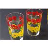 Image 2 : Vintage Floral Glass Pitcher & Four Glasses Set