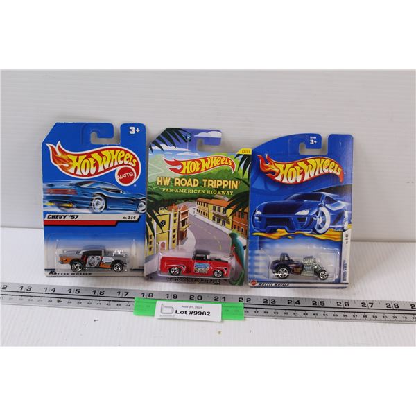 (3) Hot Wheels (NIB): Chevy, Ford, Altered State