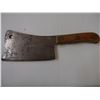 Image 2 : Vintage Butcher Cleaver and Butcher Knife