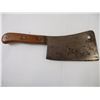 Image 4 : Vintage Butcher Cleaver and Butcher Knife