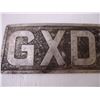 Image 3 : Vintage Great Britain/England License Plate