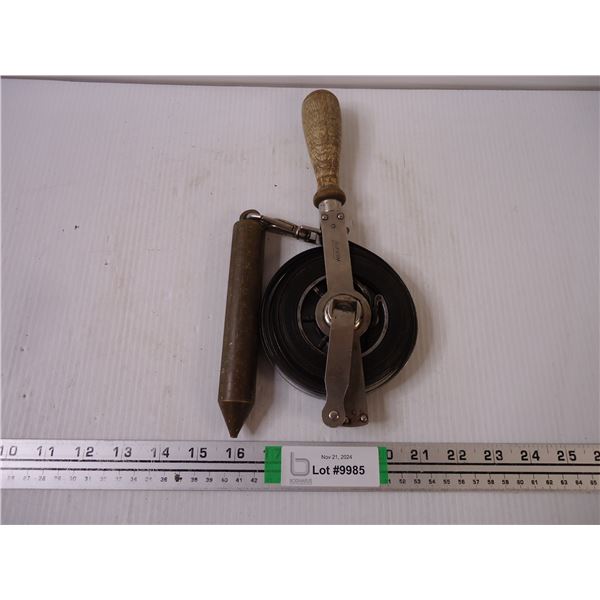 Lufkin Surveyor's Chain with Weight
