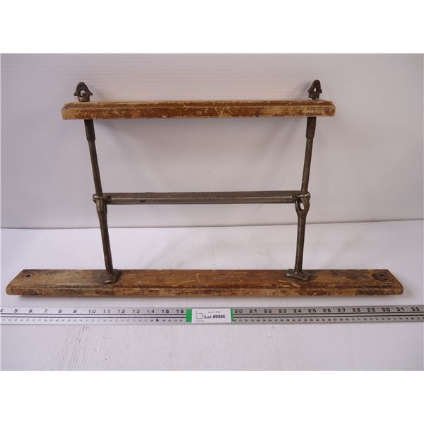 Vintage General Store Wrapping Paper Holder