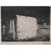 Image 2 : Framed etched artist proof print titled "Waterfall" initialed by artist and dated 87, 13" X 14". Not