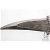 Image 8 : Antique Mughal Empire dagger with twisted grip and quillions, elephant finial, steel with pointed cu