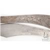 Image 8 : Two scimitar style swords, each with etched steel blades, each 28 1/2"