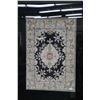 Image 2 : Framed Persian wool miniature carpet, overall dimensions including frame 36" X 28". Note: Artwork ca