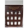 Image 2 : Album containing twelve .999 Fine silver ingots "Norman Rockwell's Best Loved Post Covers 1916-1960"