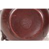Image 8 : Purple clay Chinese teapot with dragon handle and spout, 4 3/4" in height