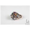 Image 2 : Tested 10-14kt yellow gold ring set with gemstones