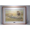 Image 1 : Framed limited edition print titled " Dispute Over Prey", pencil signed by artist Robert Bateman, 24