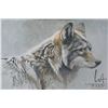 Image 2 : Framed limited edition print titled "Coyote Head Study, pencil signed by artist Robert Bateman, 803/