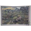 Image 2 : Framed Robert Bateman print titled "Prairie Evening, Short Eared Owl", pencil signed by artist and n