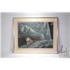 Image 1 : Framed Robert Bateman print titled "Rocky Wilderness Cougar", pencil signed by artist and numbered 5