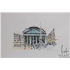 Image 2 : Two framed Italian watercolour painting including the Parthenon and the Coliseum, both signed by art