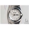 Image 2 : Gent's Nixon Automatic Swiss made wrist watch with day, date and second sweep, on stainless bracelet