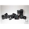 Image 1 : Sony a850 digital camera with a selection of lenses including 4.5-5.6/70-300 SSM, DT 4-5.6/55-200 SA