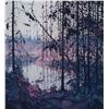 Image 2 : Framed Group of Seven print "Northern River" by Tom Thomson, overall dimensions including frame "28 