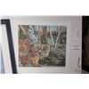 Image 2 : Three prints including framed "Alpha Pair" by Larry Fanning, unframed limited edition print " Rare B