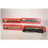 Image 1 : Four Hornby HO scale trains including BR Calss 9F Loco "Evening Star" R. 303, tested and working at 