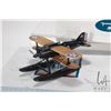 Image 2 : Five boxed Hallmarks "Legends in Flight" die-cast collectible planes including Bleriot XI, Spad XIII
