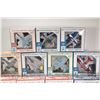 Image 2 : Thirteen die-cast metal "postage stamp" planes, all with original boxes