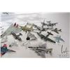 Image 2 : Large selection of unboxed military die-cast model planes and a boxed 1:72 scale helicopter