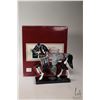 Image 1 : Silverado 7 1/4" resin 20th century horse by artist Rod Barker, includes original box and hang tag