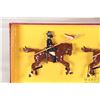 Image 2 : Boxed set of Britains Toy Soldiers "9th Bengal Lances ( Hodson's Horse) cast metal soldiers