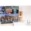 Image 2 : Tray lot of collectible figures including cast metal and hand painted La Grande Armee, two boxed Eli