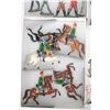 Image 2 : Selection of flat cast metal and hand painted figures, some mounted horses with removable riders etc