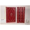 Image 1 : The History of England. Four volumes. By Lord Macaulay. Published Heron Books, London 1967. Leather 