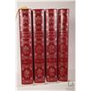 Image 2 : The History of England. Four volumes. By Lord Macaulay. Published Heron Books, London 1967. Leather 