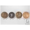 Image 2 : Three bronze medallions including 3" Cornelius Vanderbilt, 3" Medal for 1969 Amsterdame Autumn Tourn