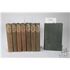 Image 1 : Set of eight hardcover books "LIfe and Works of Robert Burns" by Allan Cunnningham. Each with etched