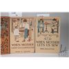 Image 3 : Four collectible hardcover children's books including "Story Pictures of Clothing and Shelter" by Jo