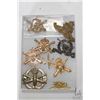 Image 1 : Selection of military cap badges including WWII and British