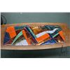 Image 2 : Artisan made, glass enamel on copper, tiled mid century modern coffee table from the estate of renow