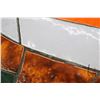 Image 8 : Artisan made, glass enamel on copper, tiled mid century modern coffee table from the estate of renow