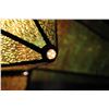 Image 2 : Artisan made glass morning star ceiling fixture, from the estate of renowned local artisans Hank and