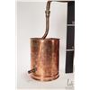 Image 3 : Al-Ambiq hammered copper whisky still, 19" in height