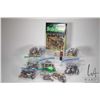 Image 1 : Selection of miniature metal unpainted soldiers and models plus two hardcover collector books