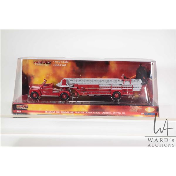 Corgi 1:50 scale Heroes Under Fire "Seagrave Tractor Drawn Aerial Ladder"